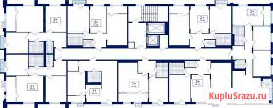 2-комнатная квартира, 57.5 м², 11/14 эт. на продажу в Московском Тюменской области Московский