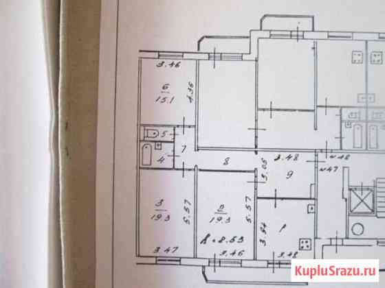 3-комнатная квартира, 91 м², 3/9 эт. на продажу в Тюмени Тюмень