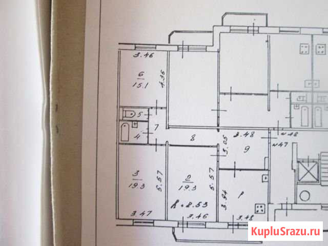 3-комнатная квартира, 91 м², 3/9 эт. на продажу в Тюмени Тюмень - изображение 1