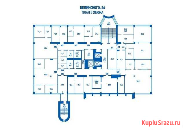 Сдам офисное помещение, 82.0 кв.м. Екатеринбург - изображение 2
