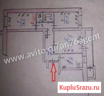 3-комнатная квартира, 66 м², 6/10 эт. на продажу в Ярославле Ярославль - изображение 1