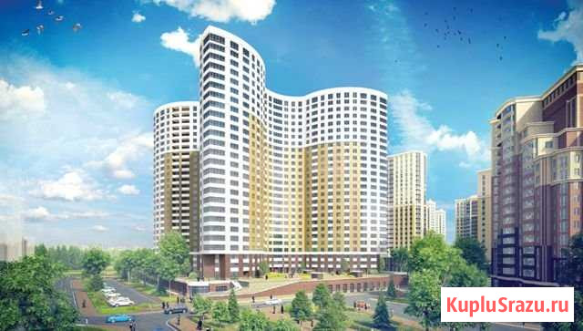 3-комнатная квартира, 88.2 м², 26/27 эт. на продажу в Кудрово Кудрово - изображение 1