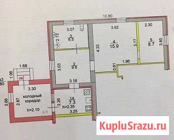 Дом 48 м² на участке 17 сот. на продажу в Орле Орёл - изображение 1