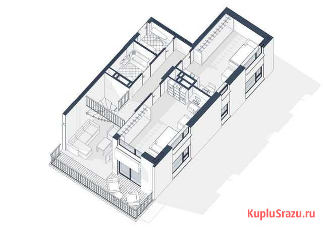 3-комнатная квартира, 126.6 м², 16/16 эт. на продажу в Тюмени Тюмень - изображение 2