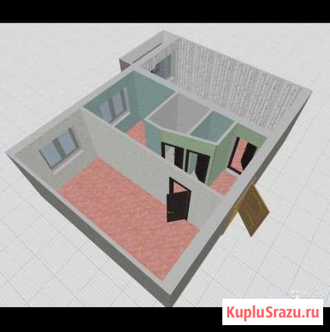 2-комнатная квартира, 42 м², 4/5 эт. на продажу в Новосемейкино Новосемейкино - изображение 1