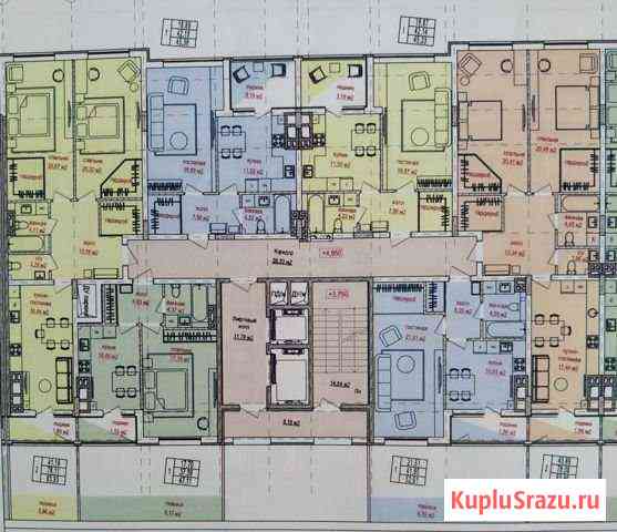 1-комнатная квартира, 45.3 м², 2/12 эт. на продажу в Калининграде Калининград
