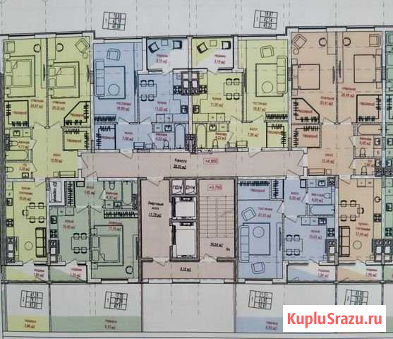 1-комнатная квартира, 45.3 м², 2/12 эт. на продажу в Калининграде Калининград - изображение 1