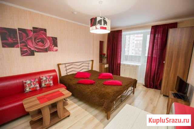 Квартира-студия, 30 м², 7/17 эт. в аренду посуточно в Ижевске Ижевск - изображение 1