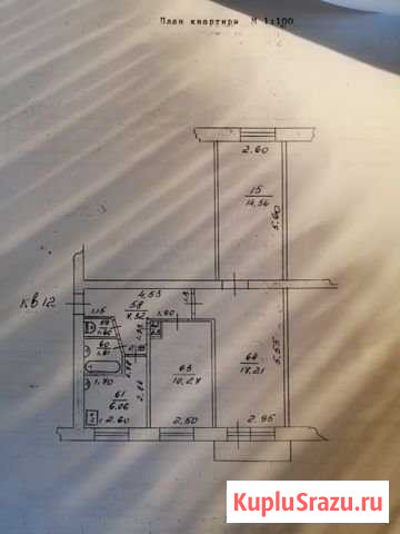 3-комнатная квартира, 60 м², 3/5 эт. на продажу в Вязьме Вязьма - изображение 1