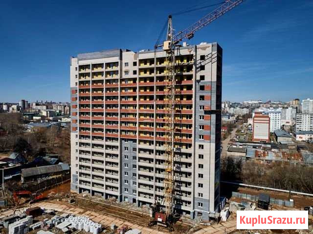 Квартира со свободной планировкой, 33.3 м², 10/16 эт. на продажу в Кирове Киров - изображение 2