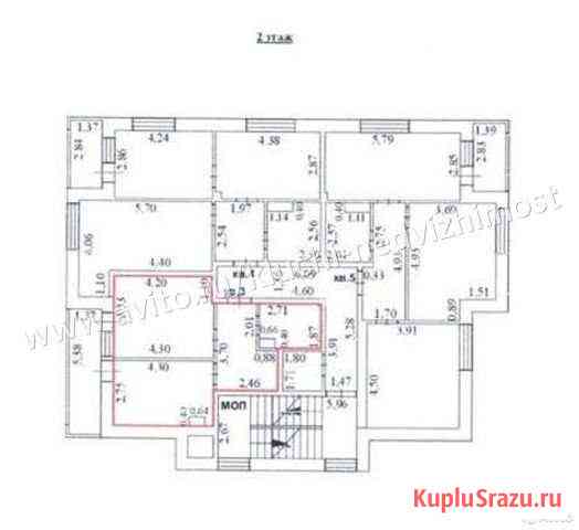 1-комнатная квартира, 45 м², 2/5 эт. на продажу в Липецке Липецк