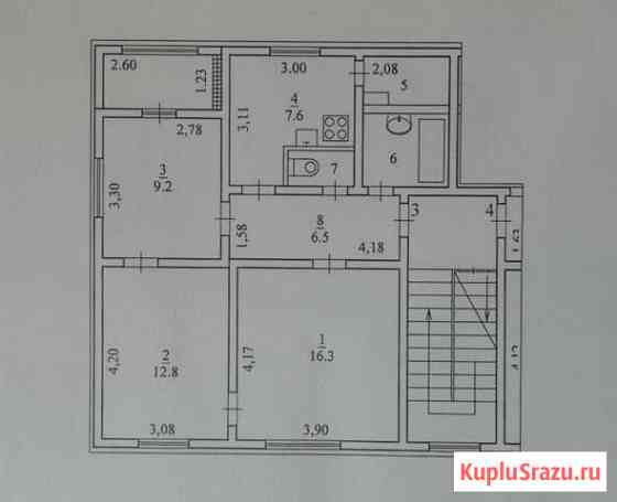 3-комнатная квартира, 60 м², 2/2 эт. на продажу в Архангельске Архангельск