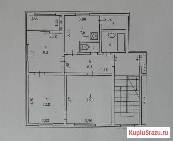 3-комнатная квартира, 60 м², 2/2 эт. на продажу в Архангельске Архангельск - изображение 1