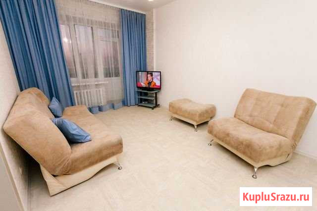 1-комнатная квартира, 46 м², 5/13 эт. в аренду посуточно в Тюмени Тюмень - изображение 1