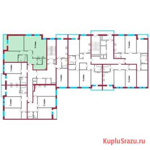 3-комнатная квартира, 114.5 м², 9/16 эт. на продажу в Твери Тверь