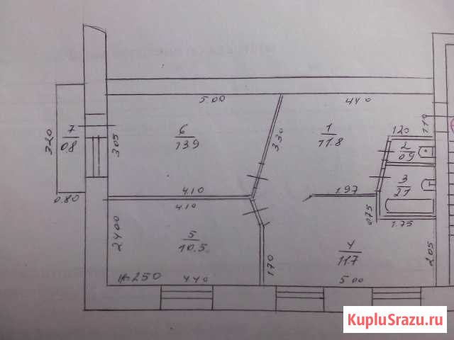 2-комнатная квартира, 50.9 м², 4/5 эт. на продажу в Славгороде Славгород - изображение 1