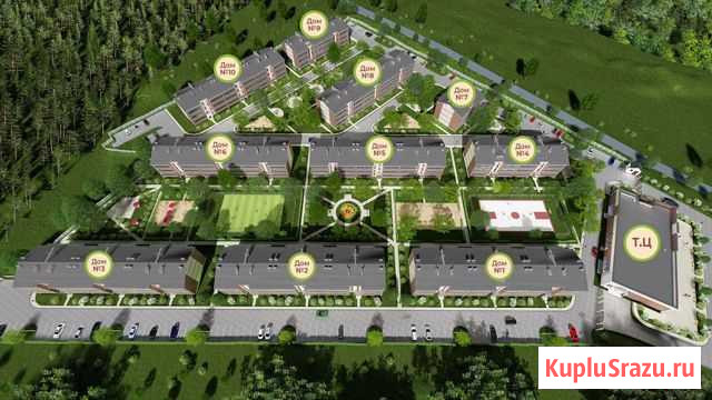 2-комнатная квартира, 64 м², 1/3 эт. на продажу в Смоленске Смоленск - изображение 2
