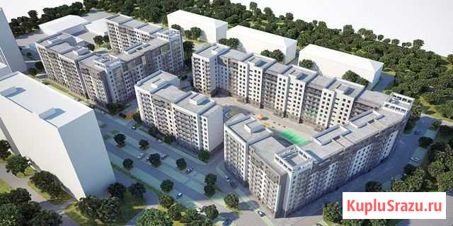 2-комнатная квартира, 55.1 м², 6/9 эт. на продажу в Красноярске Красноярск - изображение 1