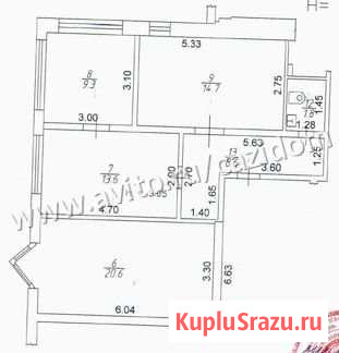 Помещение, 68.6 кв.м. Краснодар - изображение 2