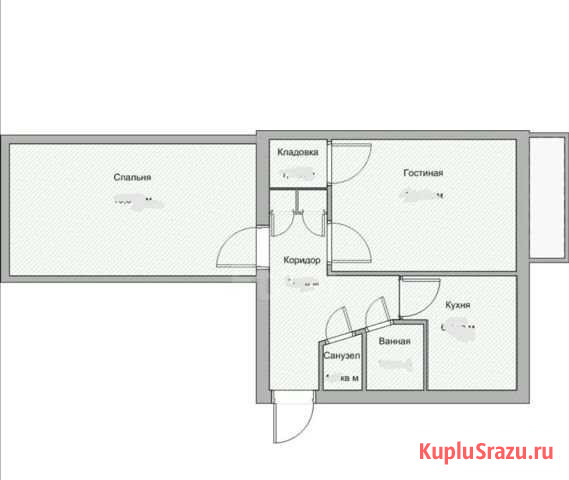 2-комнатная квартира, 47 м², 5/5 эт. на продажу в Печоре Печора - изображение 1