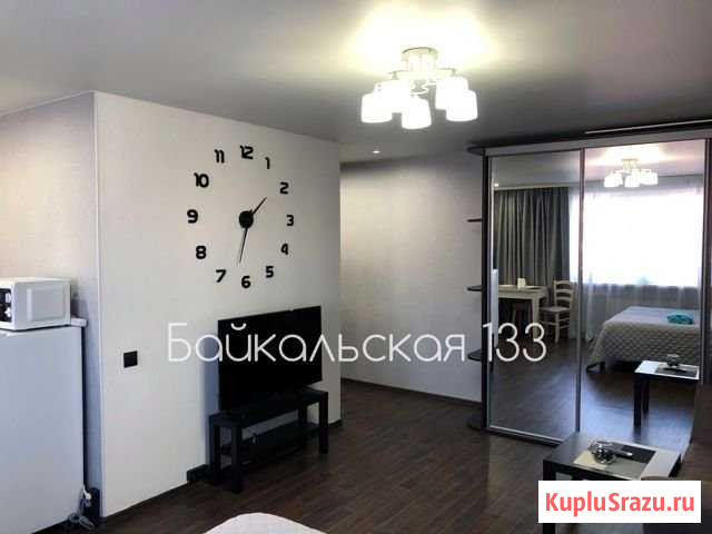1-комнатная квартира, 33 м², 2/4 эт. в аренду посуточно в Иркутске Иркутск - изображение 3