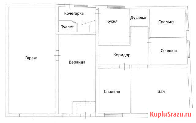 Дом 100 м² на участке 14 сот. на продажу в Кожевниково Кожевниково - изображение 1