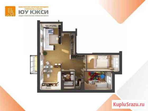 3-комнатная квартира, 92.1 м², 2/5 эт. на продажу в Челябинске Челябинск