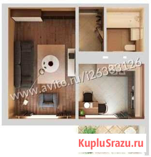 1-комнатная квартира, 31 м², 6/17 эт. на продажу в Казани Казань - изображение 3