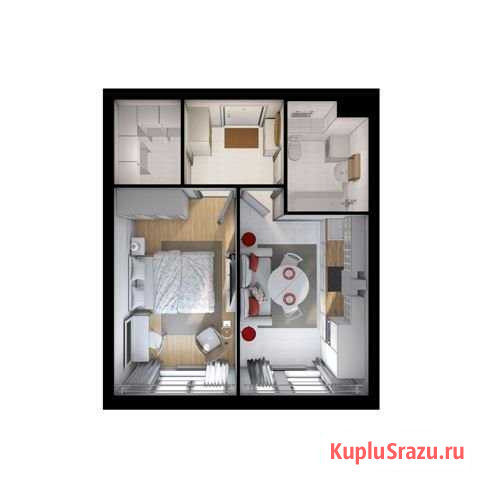 1-комнатная квартира, 36.3 м², 21/33 эт. на продажу в Котельниках Котельники - изображение 1