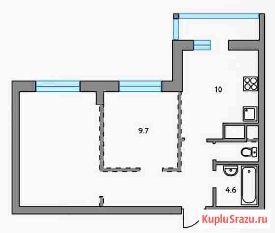 2-комнатная квартира, 50 м², 18/23 эт. на продажу в Долгопрудном Долгопрудный