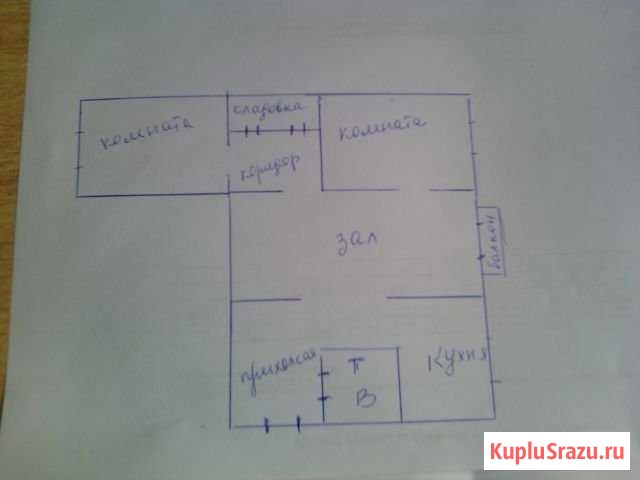 3-комнатная квартира, 65 м², 2/4 эт. на продажу в Азове Азов - изображение 1