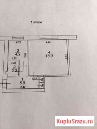 1-комнатная квартира, 32 м², 1/5 эт. на продажу в Твери Тверь