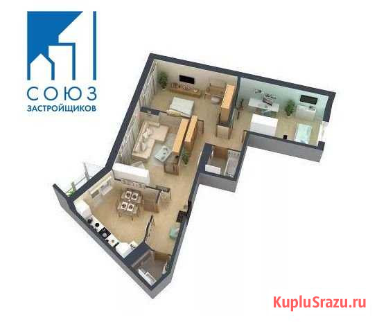 3-комнатная квартира, 84.4 м², 19/25 эт. на продажу в Энгельсе Энгельс - изображение 3