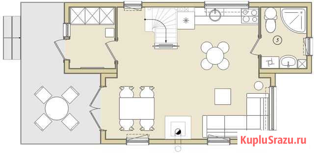 Дом 73 м² на участке 10 сот. на продажу в Сестрорецке Сестрорецк - изображение 2