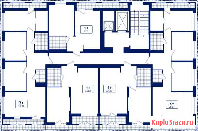 1-комнатная квартира, 45.6 м², 7/16 эт. на продажу в Московском Тюменской области Московский - изображение 2
