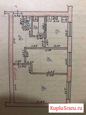 2-комнатная квартира, 47.7 м², 1/2 эт. на продажу в Прохладном Прохладный - изображение 1