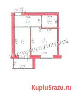 1-комнатная квартира, 38.2 м², 3/5 эт. на продажу в Иваново Иваново