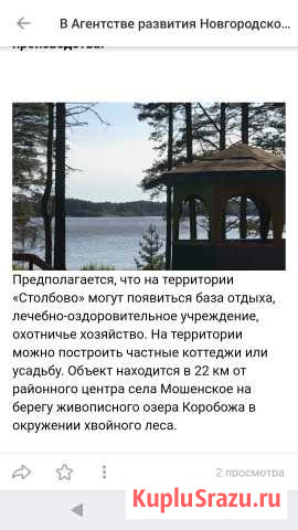 Участок СНТ, ДНП 120 сот. на продажу в Хвойной Хвойная - изображение 3