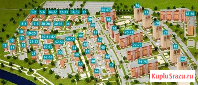3-комнатная квартира, 87 м², 9/14 эт. на продажу в Туле Тула - изображение 2