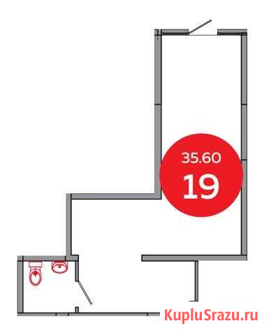 Продается помещение свободного назначения 35.60 кв Краснодар - изображение 2
