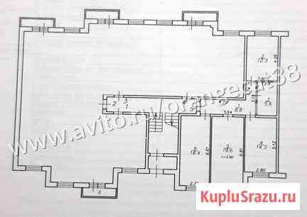 3-комнатная квартира, 80 м², 1/3 эт. на продажу в Маркове Маркова