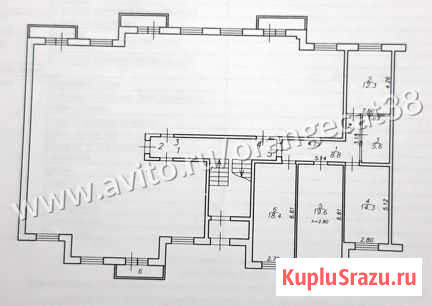 3-комнатная квартира, 80 м², 1/3 эт. на продажу в Маркове Маркова - изображение 2