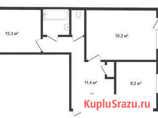 2-комнатная квартира, 53 м², 4/5 эт. на продажу в Надыме Надым - изображение 1