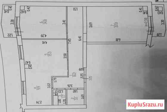 2-комнатная квартира, 82 м², 8/10 эт. на продажу в Барнауле Барнаул