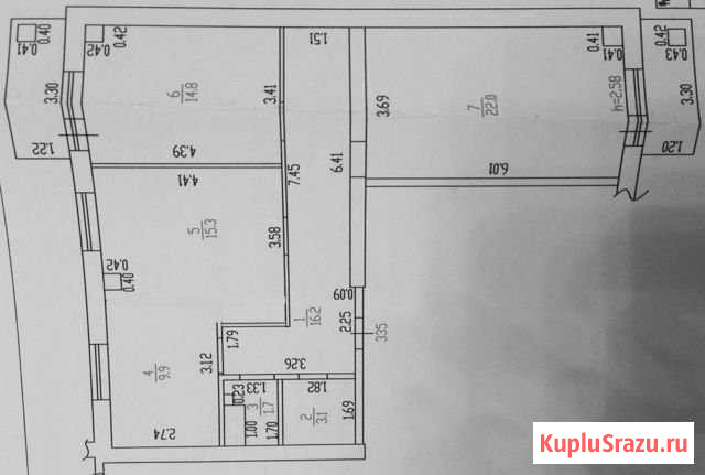 2-комнатная квартира, 82 м², 8/10 эт. на продажу в Барнауле Барнаул - изображение 1