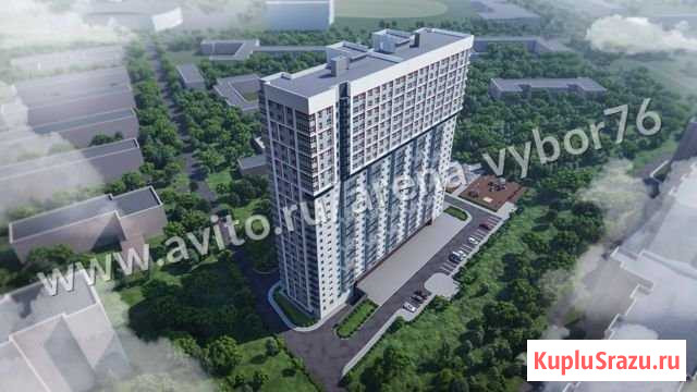 2-комнатная квартира, 55.5 м², 12/25 эт. на продажу в Ярославле Ярославль - изображение 2