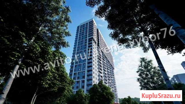 2-комнатная квартира, 55.5 м², 12/25 эт. на продажу в Ярославле Ярославль - изображение 3