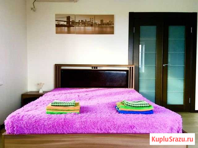 1-комнатная квартира, 40 м², 19/25 эт. в аренду посуточно в Хабаровске Хабаровск - изображение 1