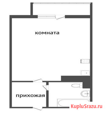 Квартира-студия, 31 м², 23/25 эт. на продажу в Красноярске Красноярск - изображение 1
