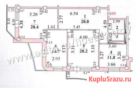 3-комнатная квартира, 93 м², 5/14 эт. на продажу в Липецке Липецк - изображение 2